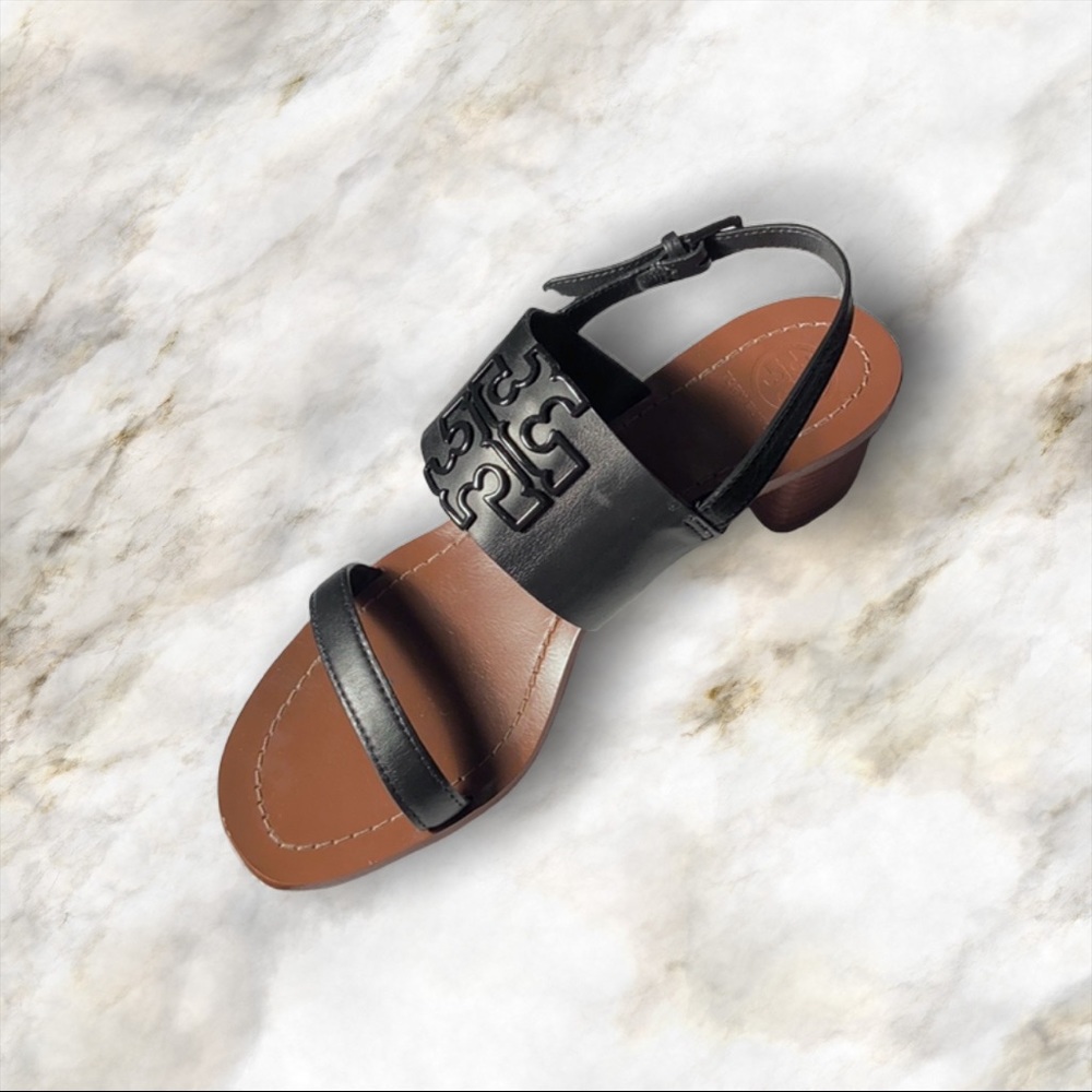 Tory Burch Melinda Sandal with Block Heel 8.5